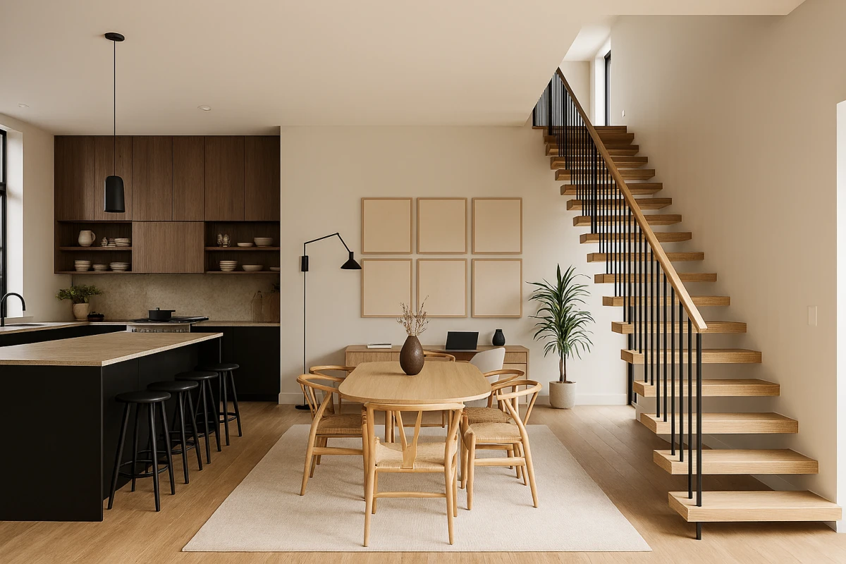 a modern loft-style