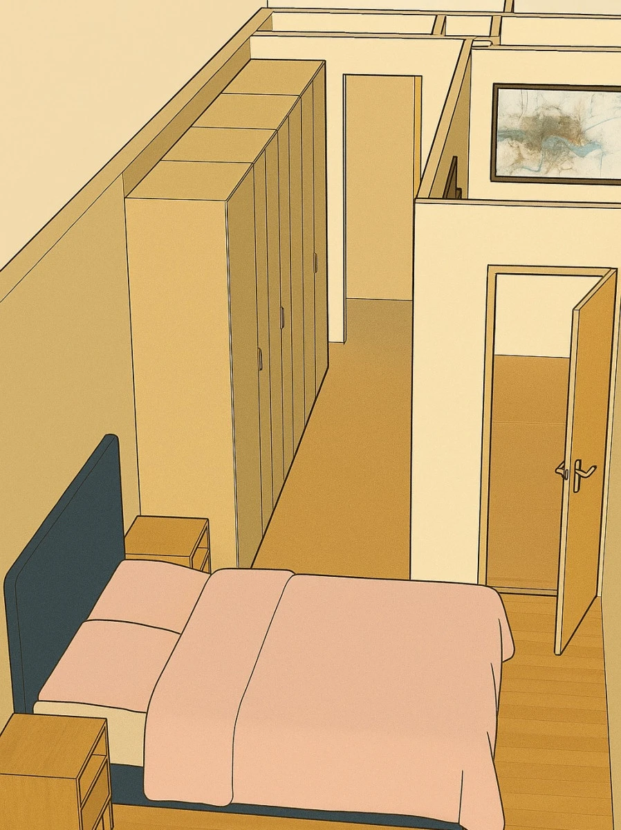 dressing et chambre