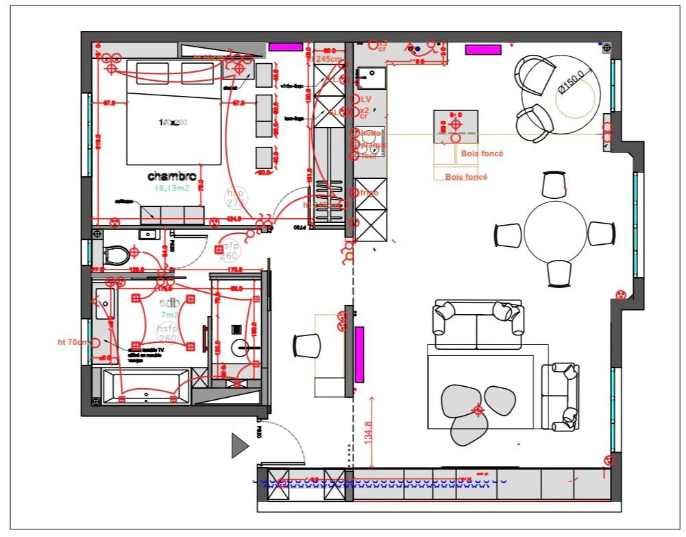 salon plan